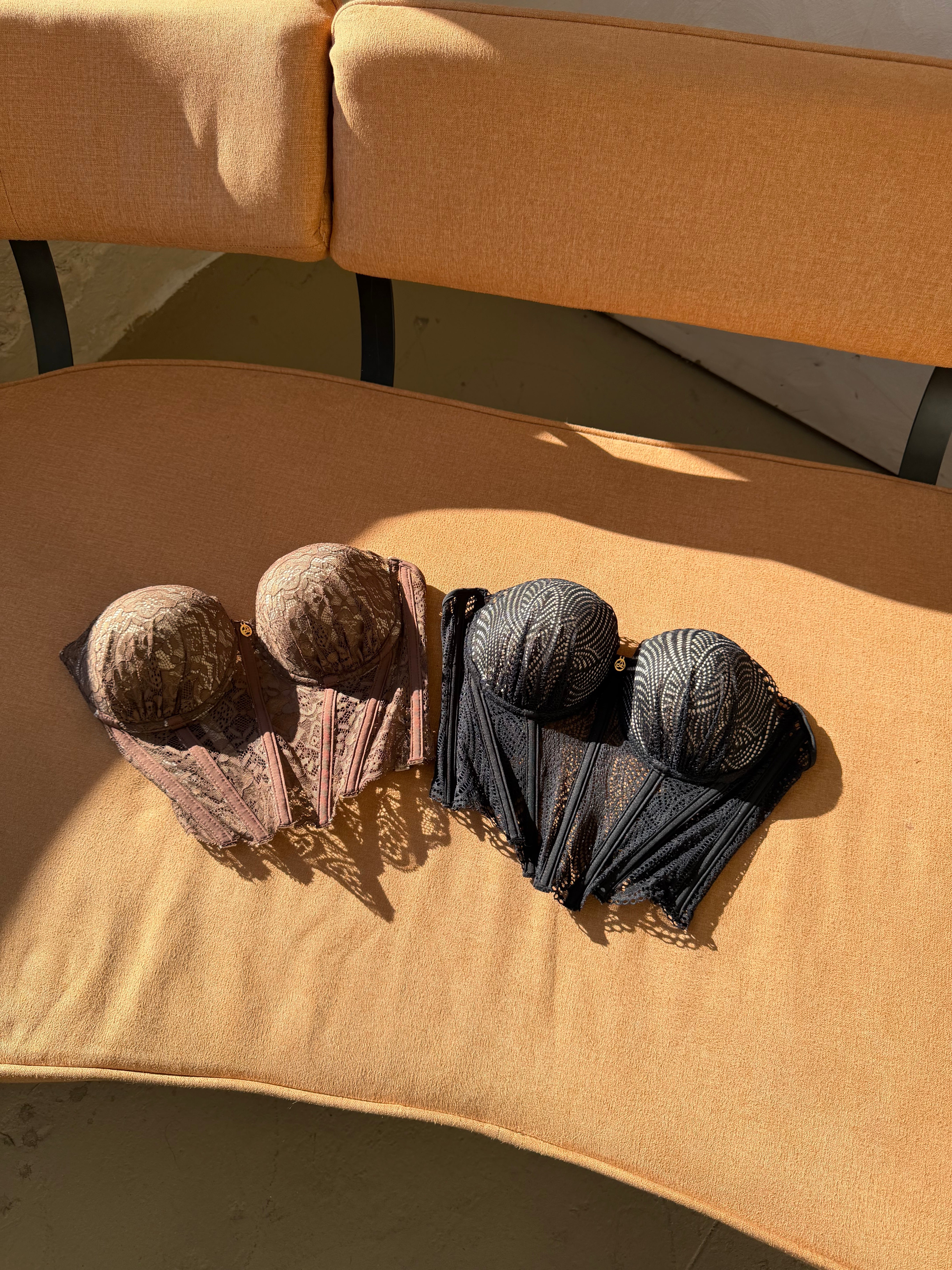 MIDNIGHT CORSET - NEGRO